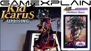 The Final Kid Icarus Uprising Ar Card Is Ready To Scan Fans Recreate Medusa Rare Youtube