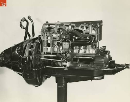 Cutaway Engine from a Ford Model T, circa 1927