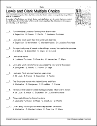 You are free to share your comment with us and our followers at comment form at the bottom, don't forget to tell people about. Free Lewis And Clark Printable Worksheets And Coloring Pages Lewis And Clark Social Studies Worksheets Social Studies Classroom