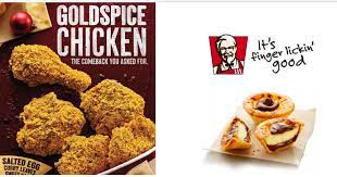 Kfc's d24 durian egg tart ($12) is making its grand return to all locations across town after its alternatively, those who are not so keen on trying this spiky pungent fruit can look to kfc's salted. Kfc S Salted Egg Goldspice Chicken Back In S Pore From Nov 3 2018 Jan 1 2019 Mothership Sg News From Singapore Asia And Around The World