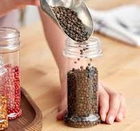7 oz. Round Plastic Spice Jar - 300/Case