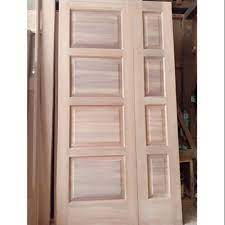 Pintu panel kayu oven cat duco mewah murah. Pintu Depan Dobel Panel Kayu Bangkirai Shopee Indonesia