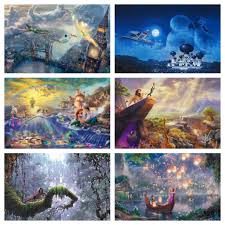 Thomas Kinkade Disney Disney Puzzles Thomas Kinkade Disney Disney Art