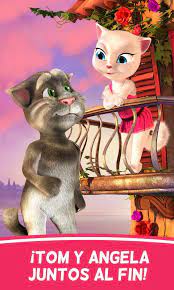 ¡una estrella del canto, el baile y la moda de los creadores de mi talking tom! Tom Ama A Angela For Android Apk Download