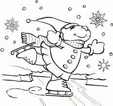 Penguins ice skating coloring pages. Kids Ice Skating Coloring Pages Coloring Home