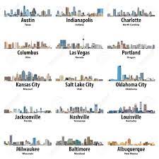 Maybe you would like to learn more about one of these? Vector Collection Of United States Cities Skylines Icons Royalty Free Cliparts Vectors And Stock Illustration Image 103846765