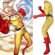 Halloween Cosplay Anime One Punch Man Saitama Costume Zentai Jumpsuit Bodysuit Mi Tiles Com Similar to 'one punch man' all. mi sanitary store
