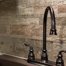Peel And Stick Tile Self Adhesive Stone Wall Bath Kitchen Backsplash Brown Beige Wall Tiles Ideas In 2020 Stone Tile Backsplash Peel And Stick Tile Stick On Tiles