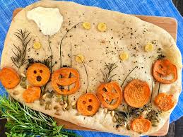 Every slice is chock full of nuts and spices. This Halloween Themed Focaccia Is All Treat And No Trick Focaccia Halloween Cookies Decorated Halloween Cookies