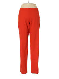 Details About Derek Lam Women Orange Wool Pants 44 Italian