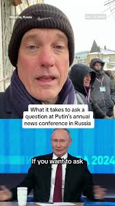 Behind the Scenes of Putin's Annual News Conference