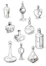 Filler Art Potion Bottles By Maieth On Deviantart Bottle Drawing Bottle Tattoo Art Drawings