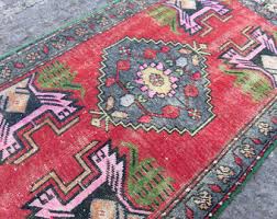 Maybe you would like to learn more about one of these? Vintage Area Rug Turkish Rug 1 8x3 4 Ft Door Mat Rug Vintage Rug Turkish Carpet Mat Tapis Home Living Floor Rugs Kromasol Com