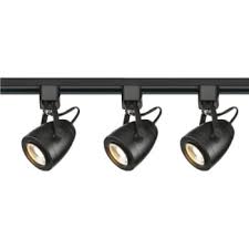 Nuvo Black 12w Led 36 Degree Pinch Back Track Lighting Kit Hd Supply