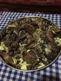 Dibi Poulet Et Viande Chicken And Lamb Meat Dibi African Food Ethiopian Food African Cooking