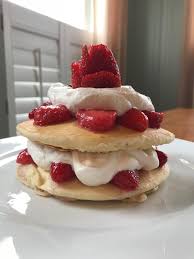 It's perfect for a quick dessert on short notice. Strawberry Shortcake Pancakes Fantasticalfoodfight Our Good Life