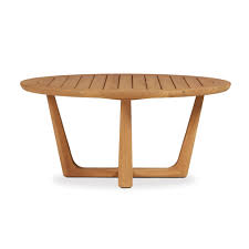They also come in a variety of styles and materials — we're talking everything from teak to. Lloyd Flanders Teak 40 Round Cocktail Table With Sled Base 286144