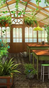 Greenhouse Anime Places Episode Interactive Backgrounds Episode Backgrounds
