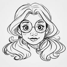 Smile Even If You Feel Like Crying It Ll Work Out Somehow Sketch Drawing Doodle Art Oc Characterdesi Cartoon Girl Drawing Cartoon Drawings Cartoon Hair