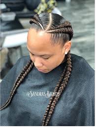 This style was one of just two iconic braided hairstyles danai gurira wore at the 2019 oscars. Two Braids Hairstyles