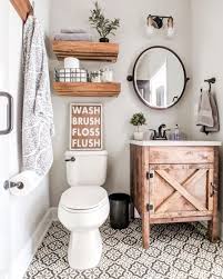 Picking your farmhouse wall decor is just one of the greatest parts of developing a farmhouse bathroom. Farmhouse Bathroom Decor Inspiration Rustic Modern Bathroom Small Bathroom Decor Farmhouse Bathroom Decor