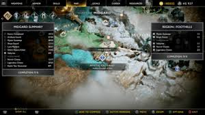 It's split into two areas, to the left and right of the mason's channel. How To Beat The Valkyries All Valkyrie Locations God Of War Ps4 Gow 4 Game8