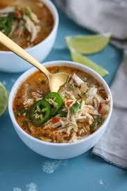 Slow Cooker White Chicken Chili Dairy Free The Real Food Dietitians Recipe White Chicken Chili Slow Cooker Whole 30 Recipes Real Food Recipes