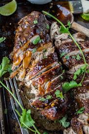 Asian Pork Tenderloin With Ginger Glaze Slow Cooker The Food Charlatan Asian Pork Tenderloin Slow Cooker Pork Tenderloin Pork Recipes