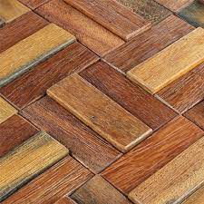 Latest collection of mosaic floor tile, ceramic floor tile in a variety of materials, colors and patterns. Wood Mosaic Tiles Planks Lacquered