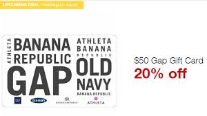 Shop casual women's, men's, maternity, kids' & baby clothes at gap. Staples 20 Off Gap Gift Cards Next Week Miles To Memories