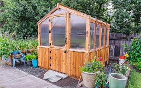 One lower shelf provides ample storage space, and the work surface is roomy too. How To Build A Greenhouse The Home Depot