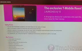 Liberar alcatel revvl 2 metro pcs, tmobile remoto. T Mobile Revvl T1 Gets Leaked Priced At 170 And Available On August 10 Gsmdome Com