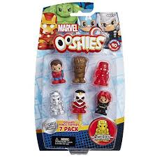 Ooshies Set 3 Marvel Series 1 Action Figure 7 Pack You Can Find Out More Details At The Link Of The Image It Is Amaz Mini Figures Marvel Series Marvel