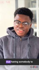 “Having somebody to guide you is probably the most helpful thing” ​, . ​,  For Dimela, that somebody was his uncle