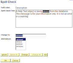 Using Spell Check