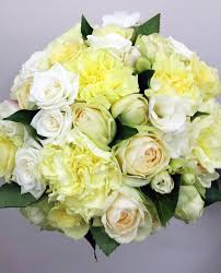 Pretty wedding bridal bouquet carnation rose peony artificial silk flowers pink. Wedding Flower Specialist Adelaide Blackwood Florist