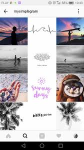 Top Instagram Themes Grid Layouts Lemon Orange Lime Instagram Grid Instagram Theme Feed Instagram Grid Layout