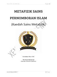 Ebook Kunci Pernomboran Metafizik 1
