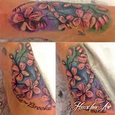 Watercolor abstract bird tattoo design for thigh by koray karagozler. 47 Abstract Flower Tattoos