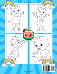 Make sure you download our fun coloring pages! Cocomelon Coloring Book Awesome Coloring Book For Kids And Adults With High Quality Illustrations Of Cocomelon For Coloring And Having Fun Pricepulse