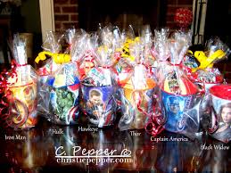 Birthday Party Goodie Bags Avenger Goody Bags Marvel Birthday Party Avenger Birthday Party Superhero Birthday Party