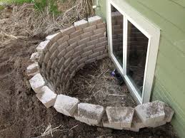 Diy rustic window valances with lace curtains. Brick Stone Egress Window Wells Williesbrewn Design Ideas From Simple Strategy To Set Up Egress Window Wells Pictures