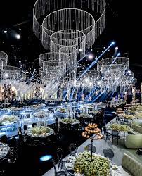 Pin By Suha Salamain On Wedding Wedding Lights Luxury Wedding Decor Wedding Venue Decorations