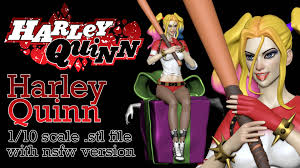 STL file Joker's Harley Quinn 