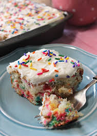 The Best Funfetti Cake Starting With A Boxed Mix I Dig Pinterest Recipe Dessert Recipes Easy Best Dessert Recipes Sweet Desserts