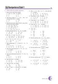 Kunci jawaban matematika kelas 7 halaman 328 338 uji kompetensi. E Book Matematika Kls Viii