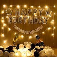 Buy Send Dazzling Birthday Surprise Online Ferns N Petals Surprise Birthday Decorations Birthday Room Decorations Happy Birthday Decor