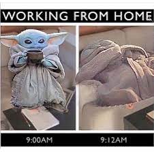 We'll know more whenever the mandalorian decides to reveal it. Baby Yoda Working From Home Yoda Funny Yoda Meme Yoda Images
