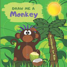 Converting the pixels from the picture into shapes is a process called vectorisation. Draw Me A Monkey Sketchbook For Kids Square Blank Pages For Colored Pencil Drawing Conaughey R J 9781697767063 Amazon Com Books