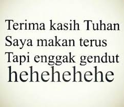 Kata Kata Kurus Bahagia